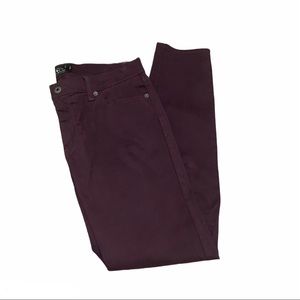 Lucky Brand Purple Legging Jeans